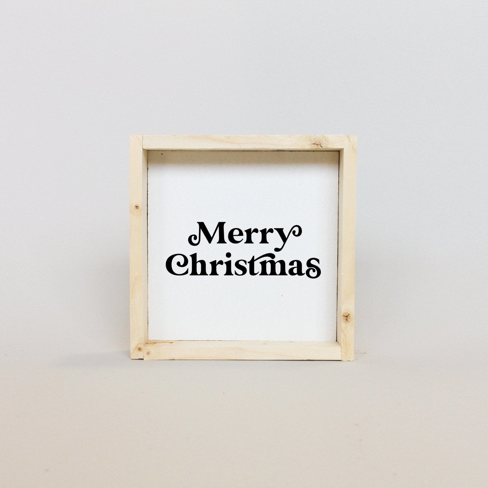 Merry Christmas | Mini Wood Sign - WilliamRaeDesigns