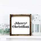 Merry Christmas | Mini Wood Sign - WilliamRaeDesigns