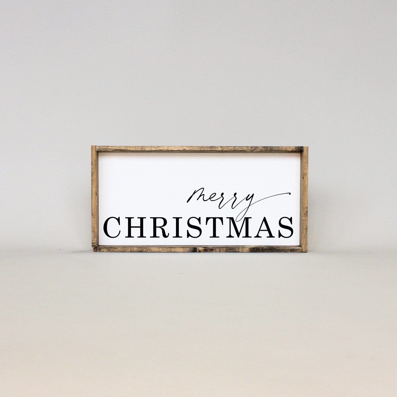 Merry Christmas | Wood Sign - WilliamRaeDesigns