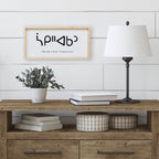 One Who is Loved in Cree | Wood Signs - WilliamRaeDesigns