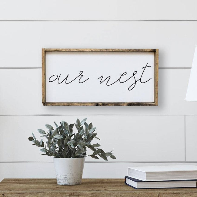 Our Nest | Wood Sign - WilliamRaeDesigns