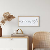 Our Nest | Wood Sign - WilliamRaeDesigns