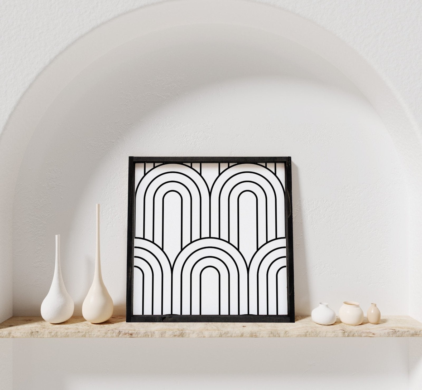 Rainbow Pattern | Wood Sign - WilliamRaeDesigns