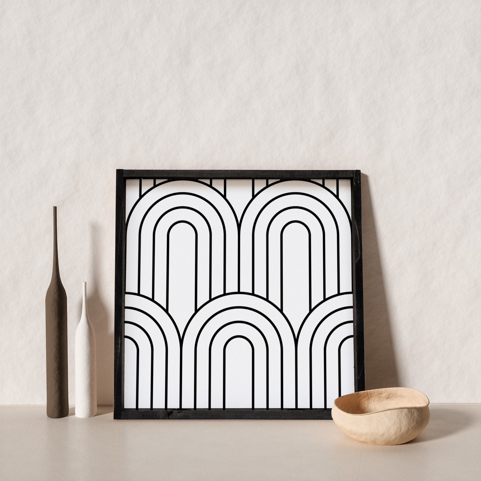 Rainbow Pattern | Wood Sign - WilliamRaeDesigns