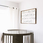 Read Me A Story, Tuck Me In Tight, Tell Me You Love Me & Kiss Me Goodnight | Wood Sign - WilliamRaeDesigns