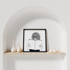 Reading Silhouette | Wood Sign - WilliamRaeDesigns