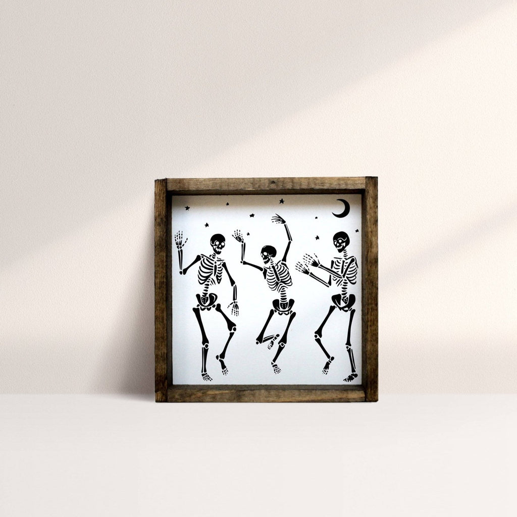 Skeleton Mini Wood Sign - WilliamRaeDesigns
