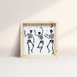 Skeleton Mini Wood Sign - WilliamRaeDesigns
