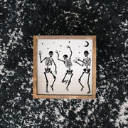 Skeleton Mini Wood Sign - WilliamRaeDesigns