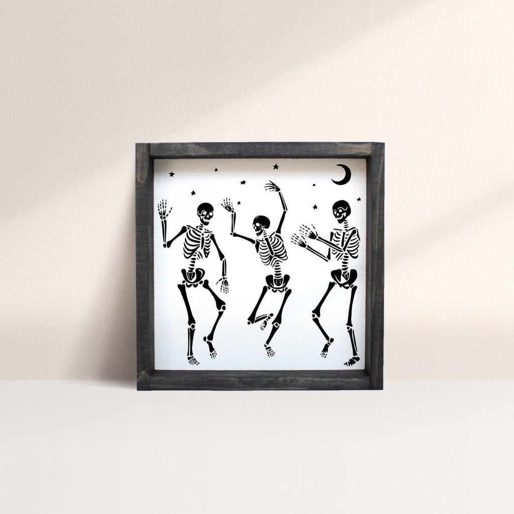 Skeleton Mini Wood Sign - WilliamRaeDesigns
