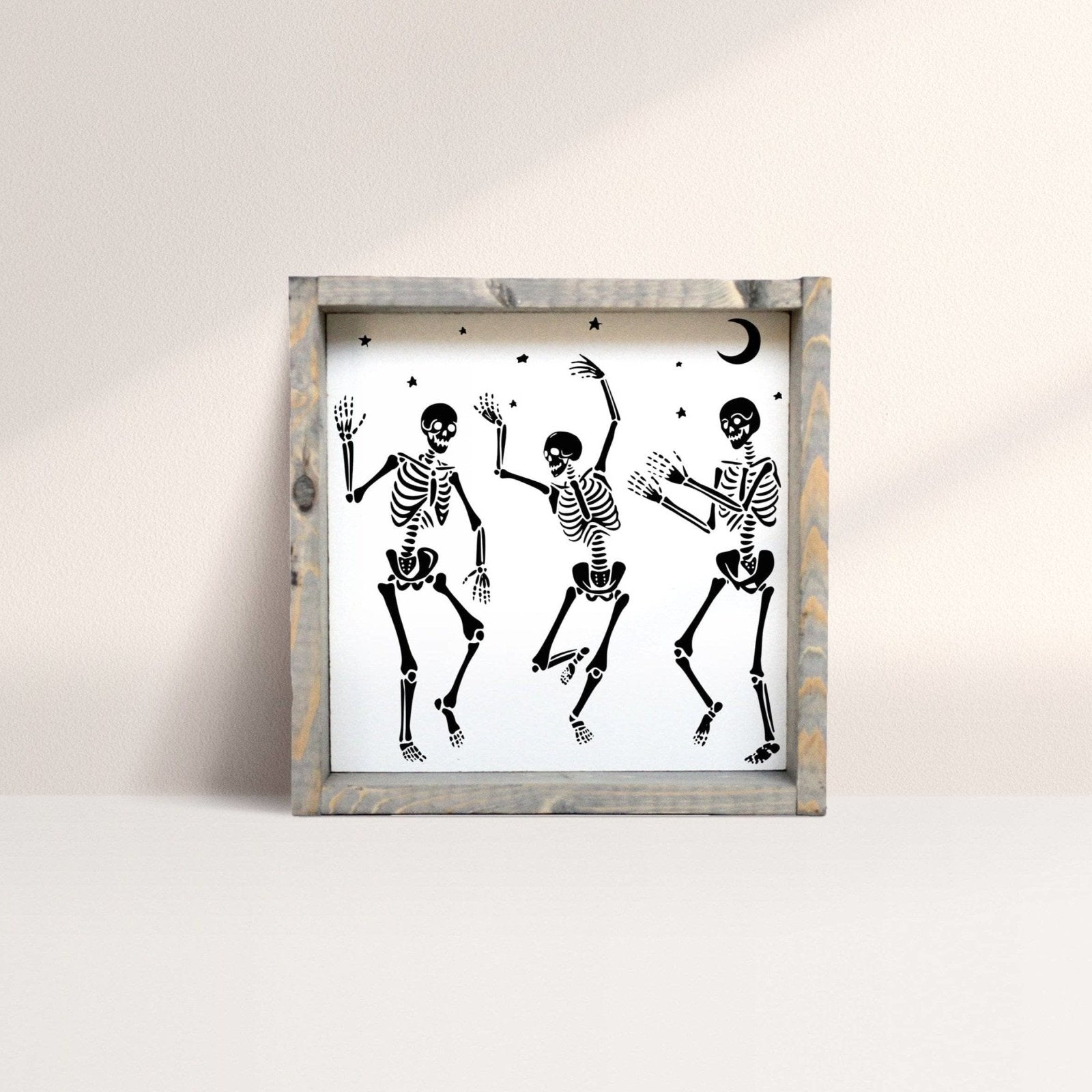 Skeleton Mini Wood Sign - WilliamRaeDesigns