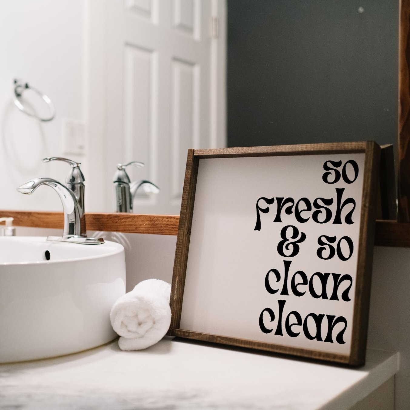 So Fresh & So Clean Clean Sign - WilliamRaeDesigns