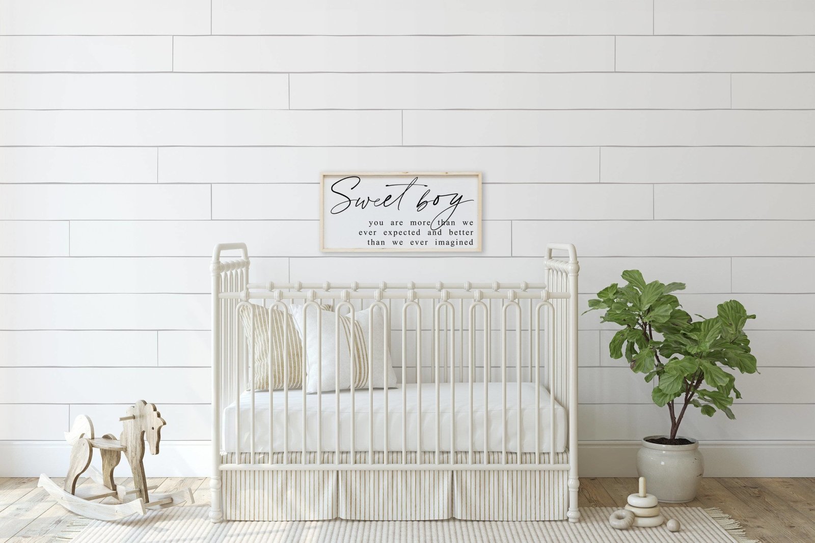 Sweet Boy | Wood Sign - WilliamRaeDesigns