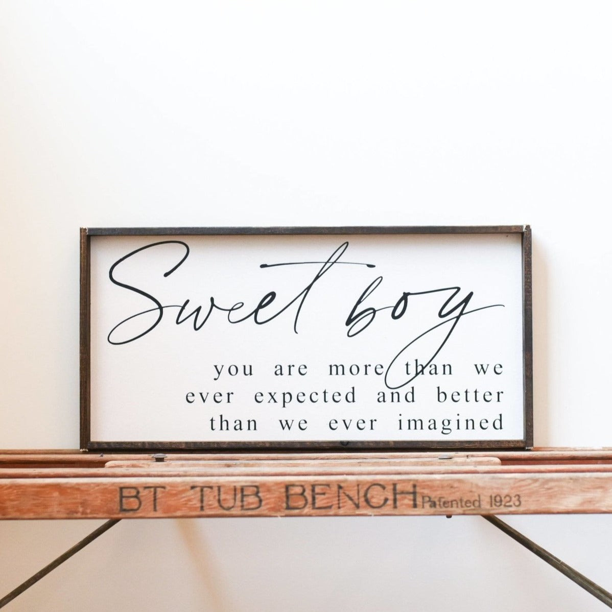Sweet Boy | Wood Sign - WilliamRaeDesigns
