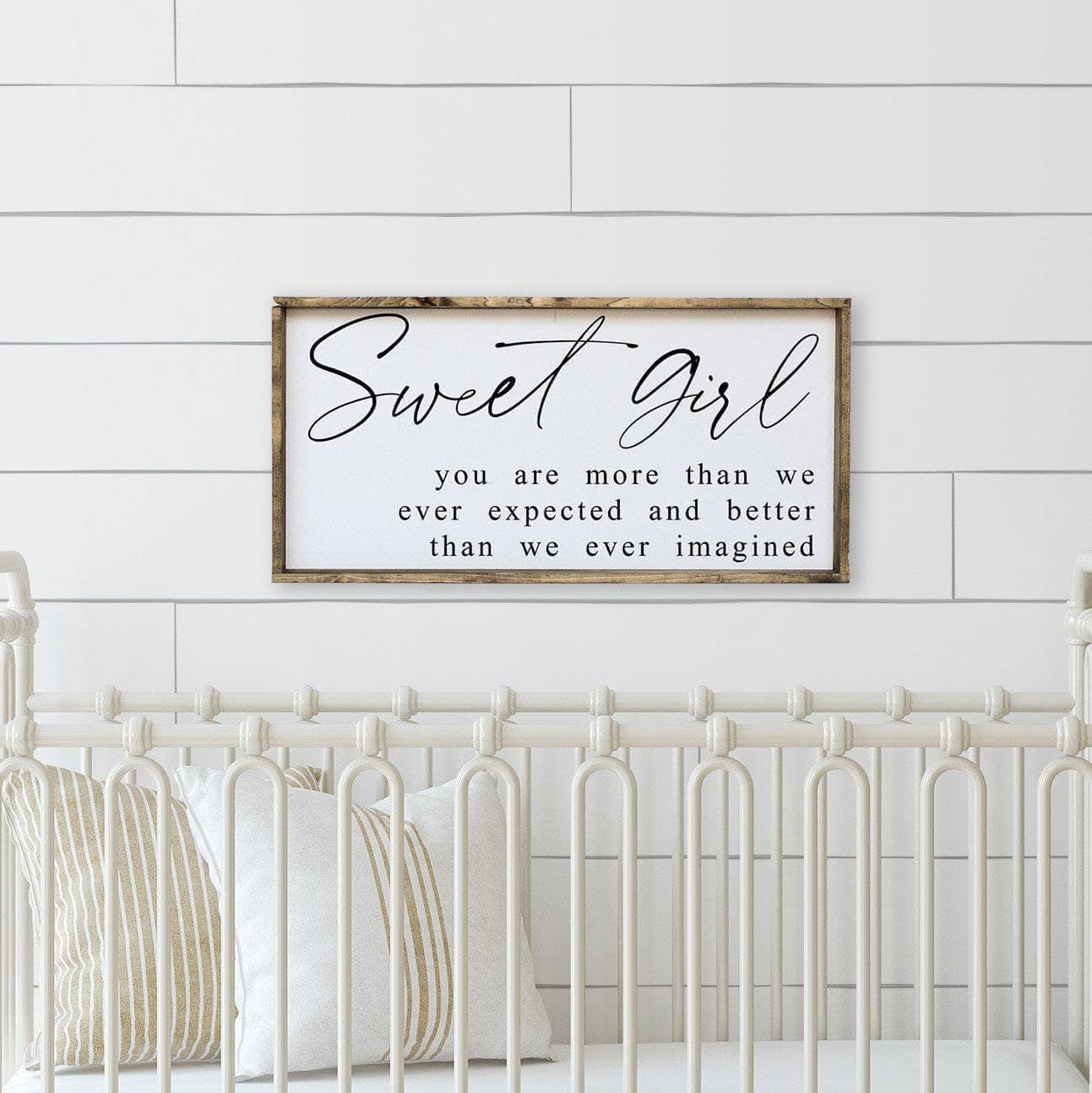 Sweet Girl | Wood Sign - WilliamRaeDesigns