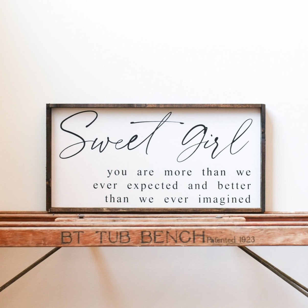 Sweet Girl | Wood Sign - WilliamRaeDesigns