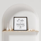 The Mountains Are Calling | Wood Sign - WilliamRaeDesigns