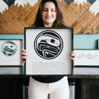 The Native Eagle Symbol | Wood Sign - WilliamRaeDesigns