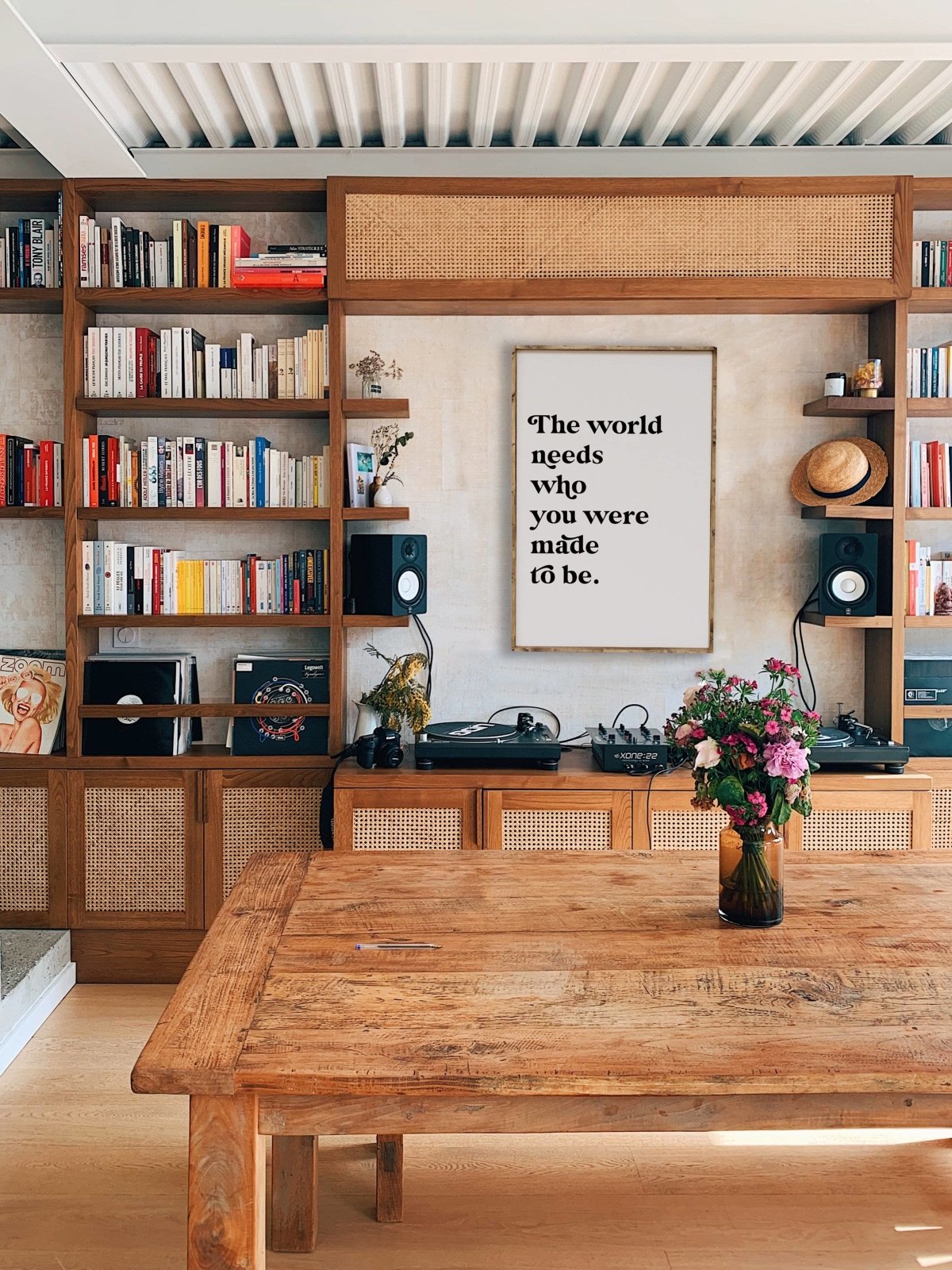 The World Needs Who You Were Made To Be | Wood Sign - WilliamRaeDesigns