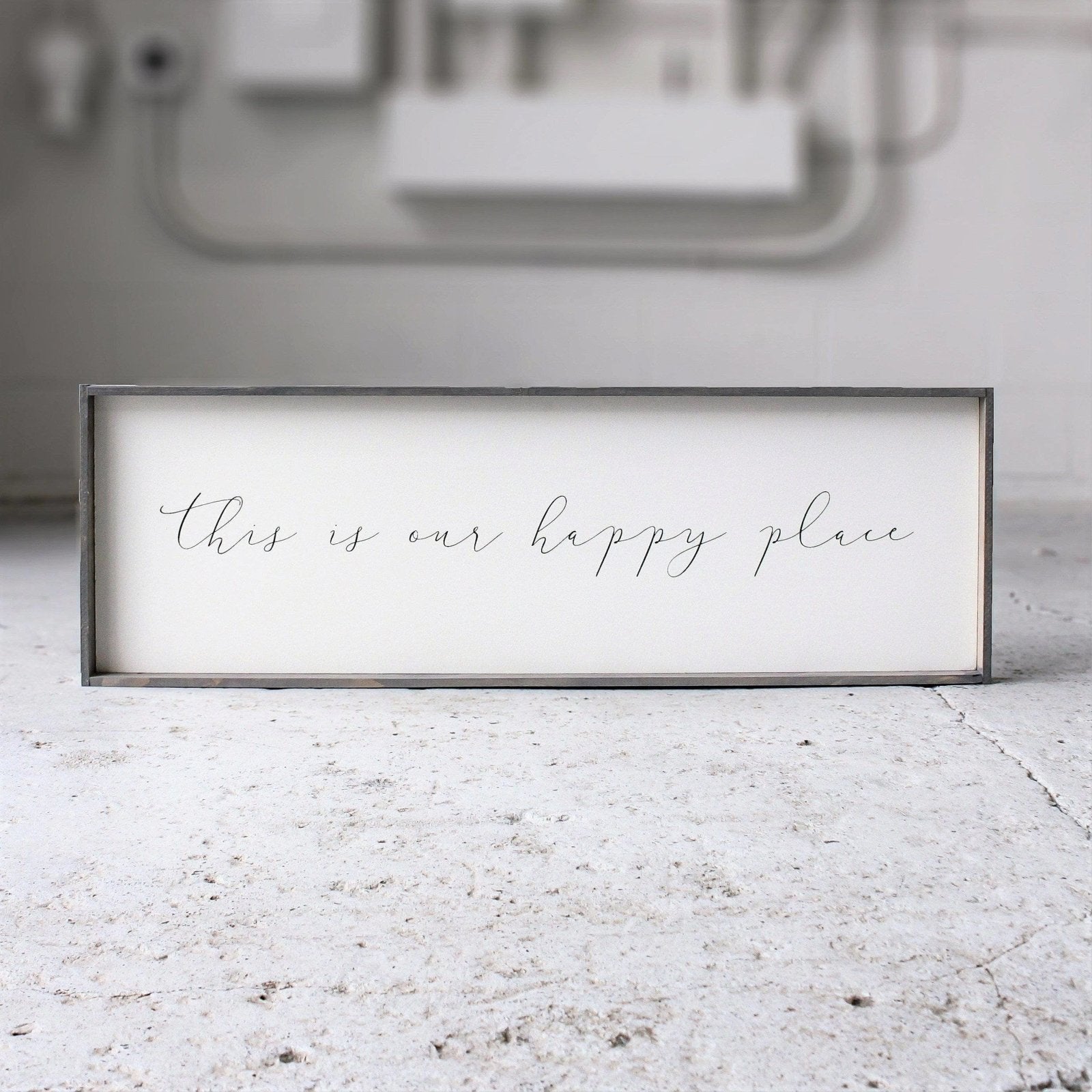 This Is Our Happy Place - WilliamRaeDesigns