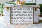 This is the Beginning of a New Day | Wood Sign - WilliamRaeDesigns