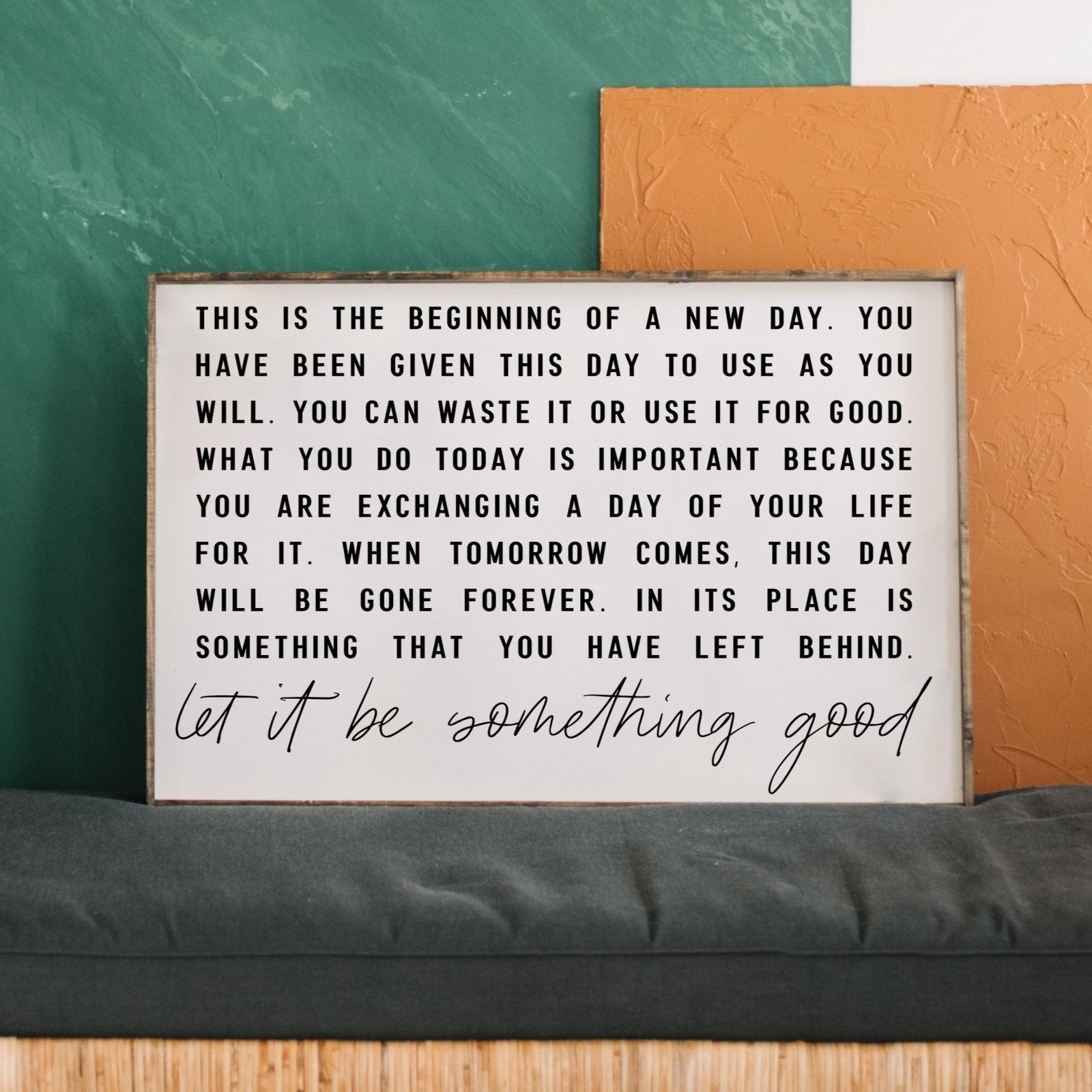 This is the Beginning of a New Day | Wood Sign - WilliamRaeDesigns