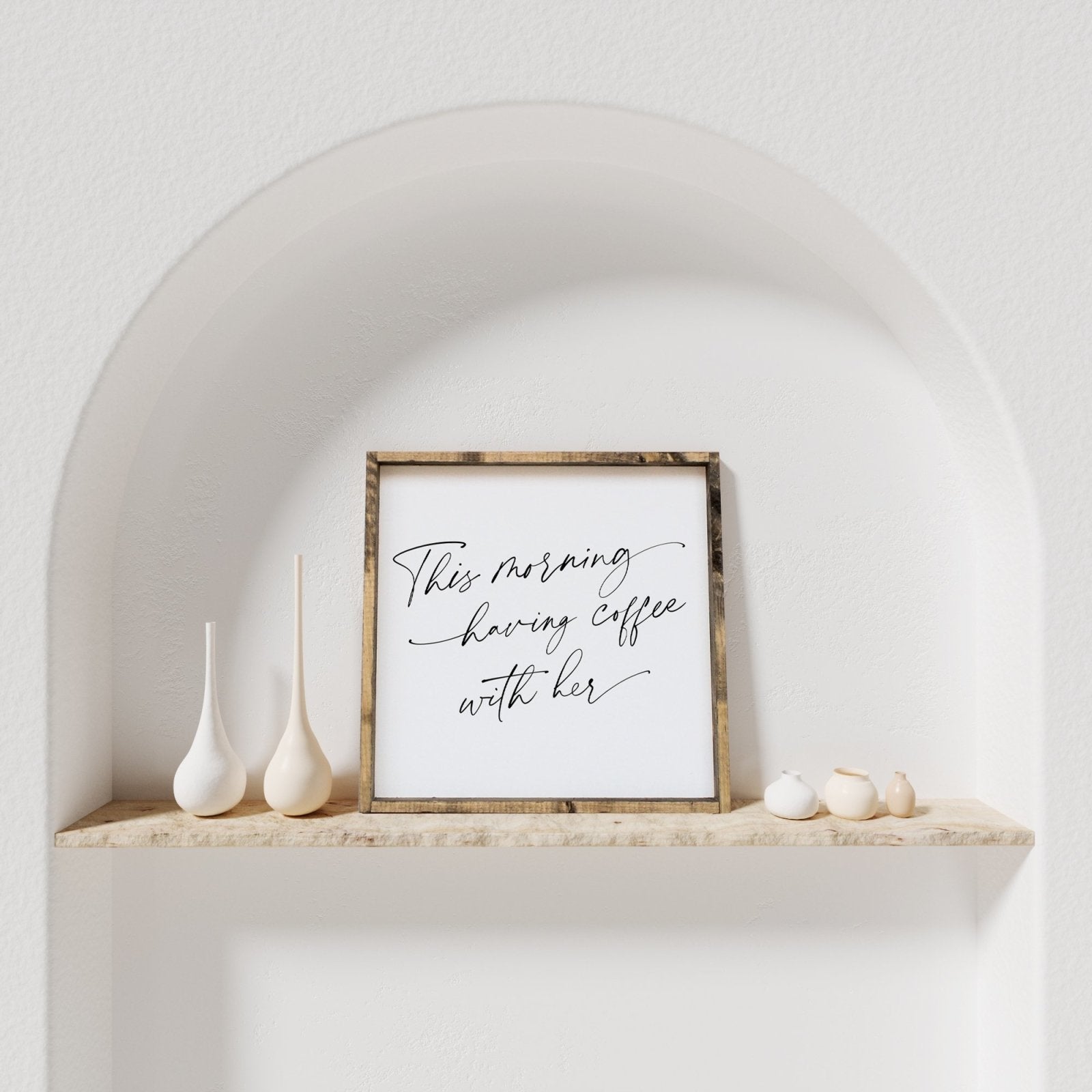 This Morning Having Coffee With Her - WilliamRaeDesigns