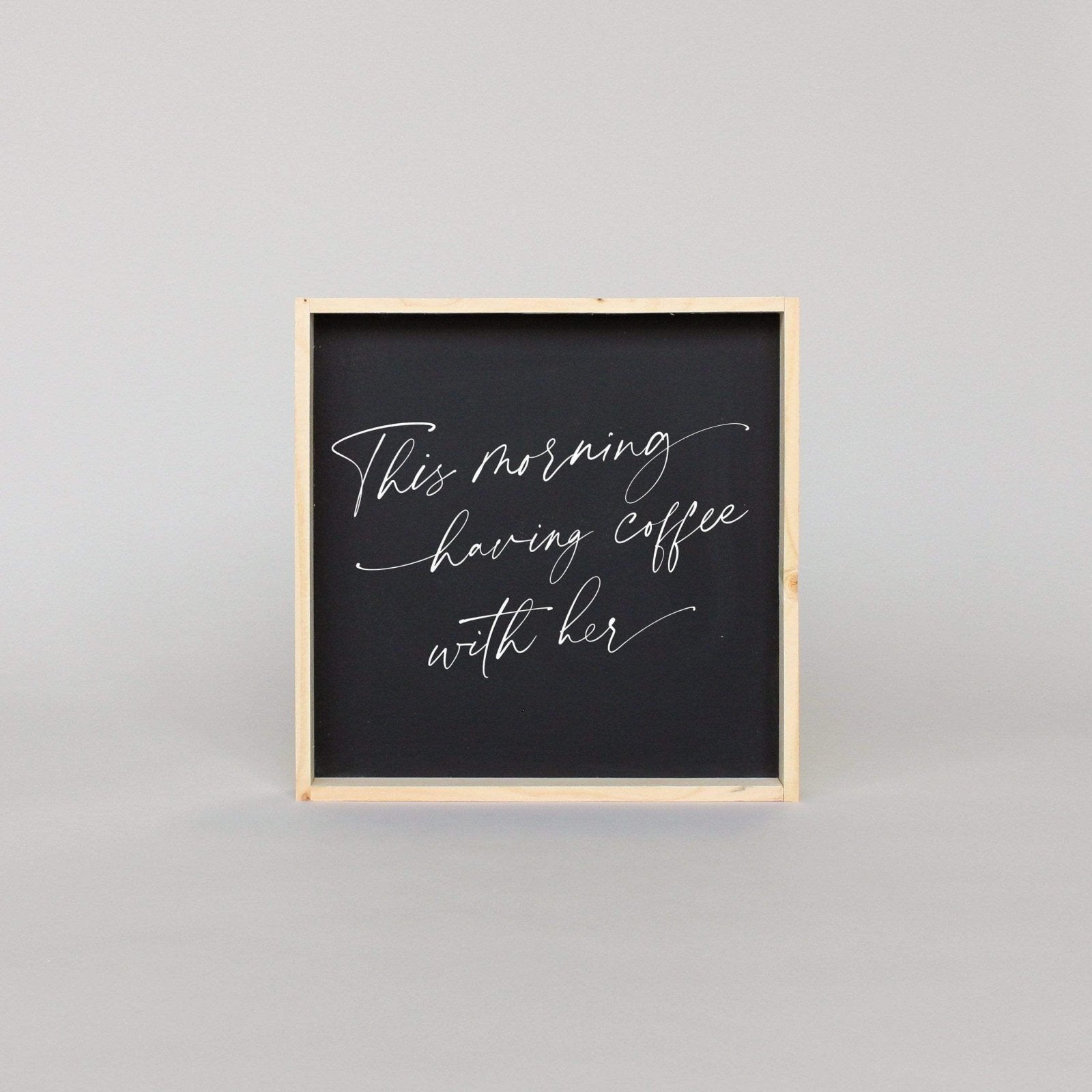 This Morning Having Coffee With Her - WilliamRaeDesigns