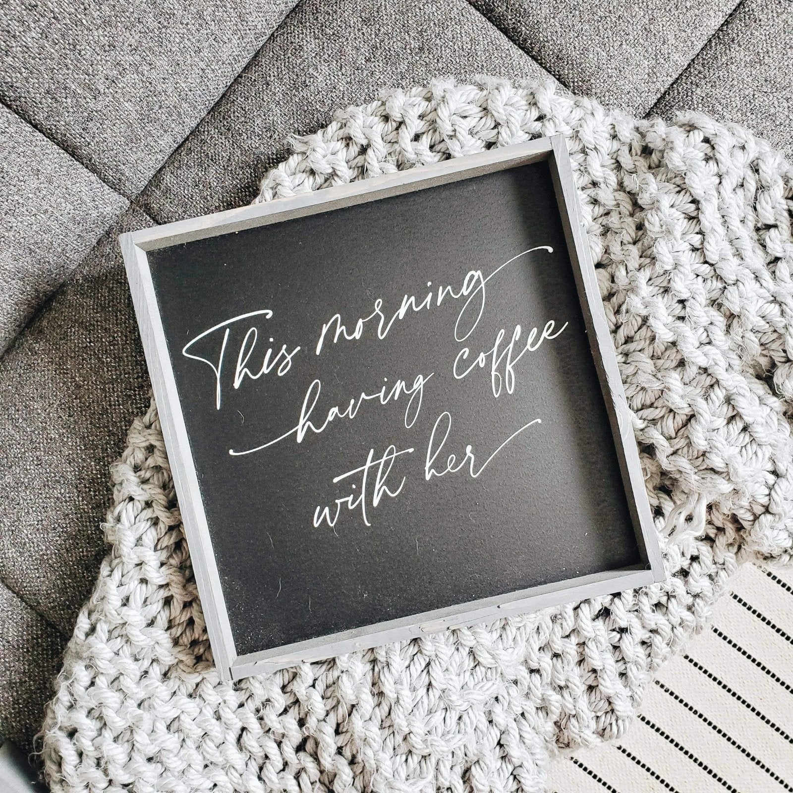 This Morning Having Coffee With Her - WilliamRaeDesigns