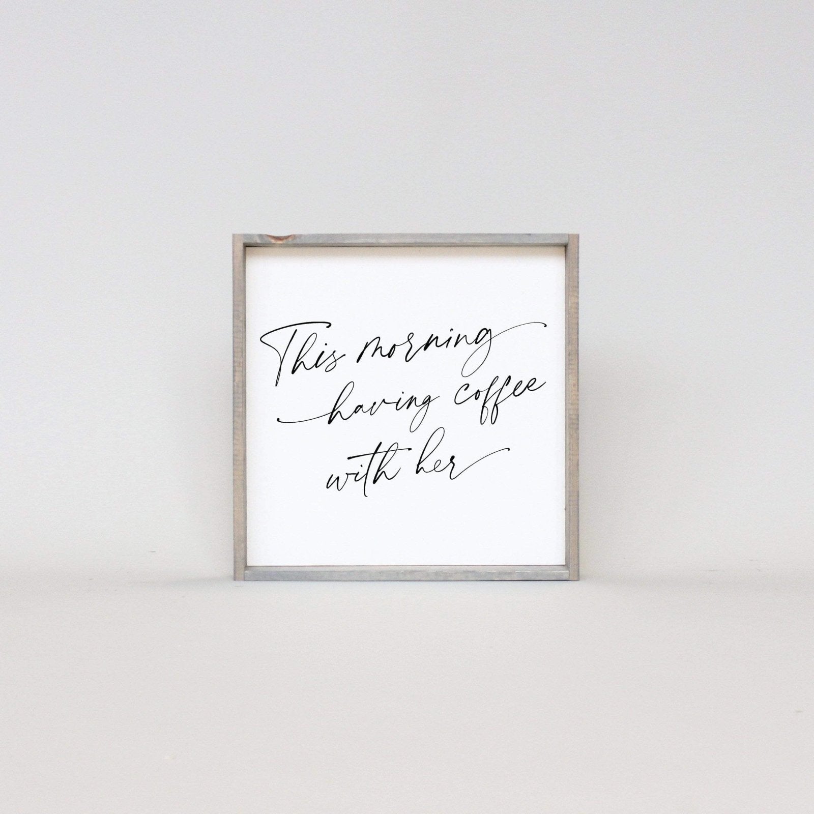 This Morning Having Coffee With Her - WilliamRaeDesigns