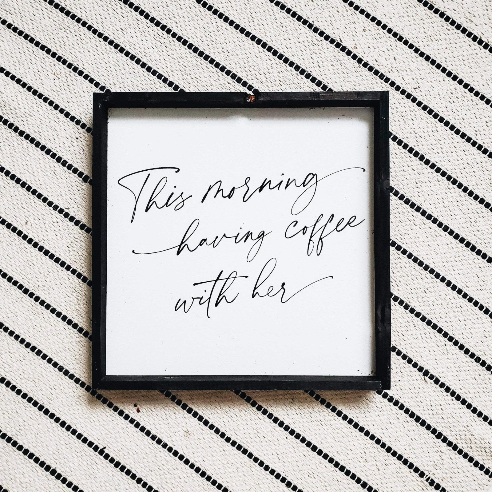 This Morning Having Coffee With Her - WilliamRaeDesigns