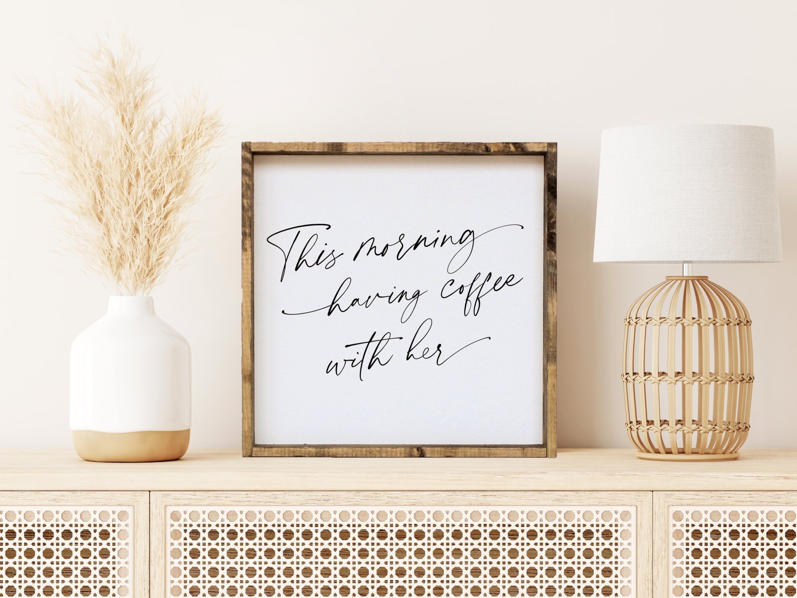 This Morning Having Coffee With Her - WilliamRaeDesigns