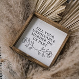 Till Your Unsolvable Murder Do Us Part | Wood Sign - WilliamRaeDesigns