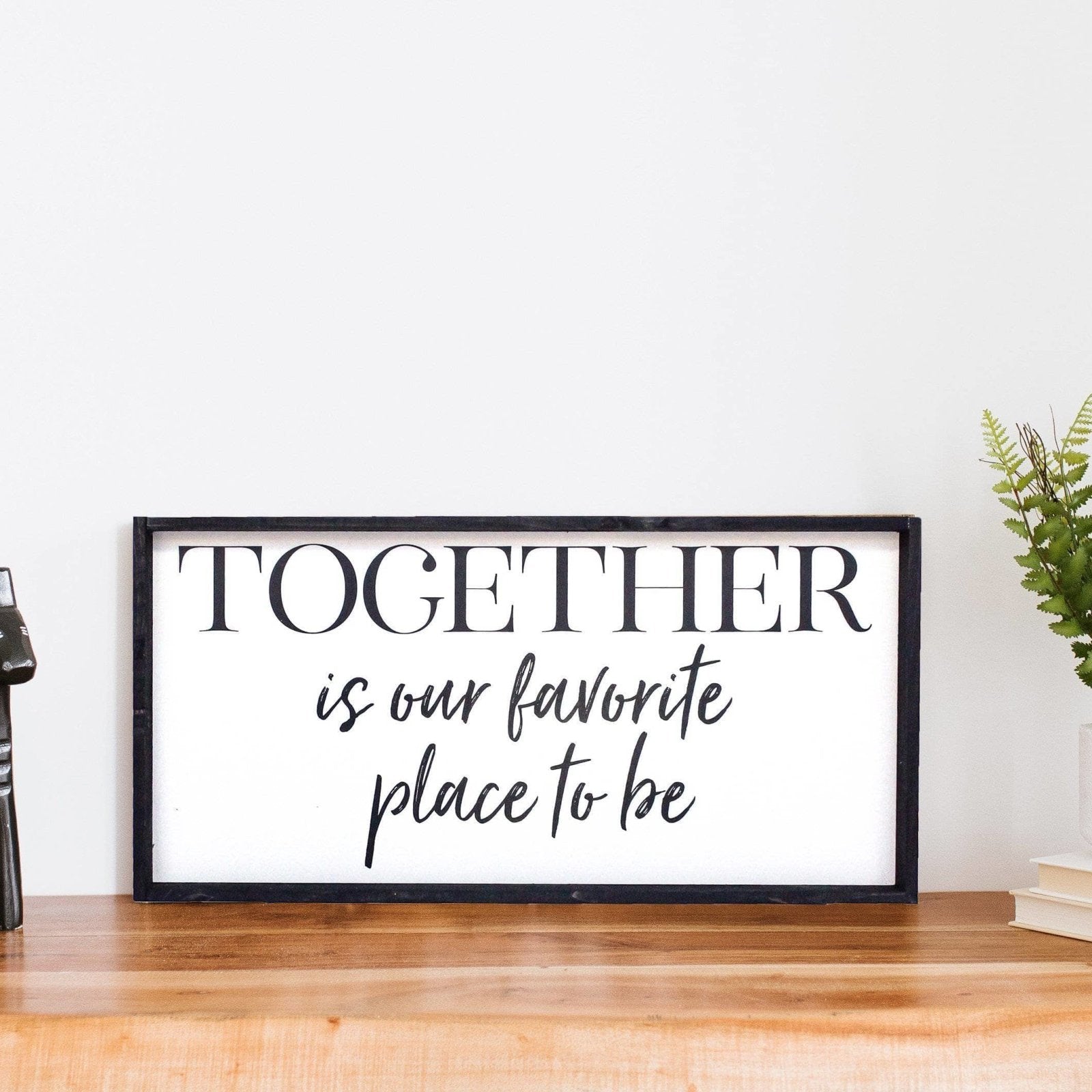 Together Is Our Favorite Place To Be | Wood Sign - WilliamRaeDesigns