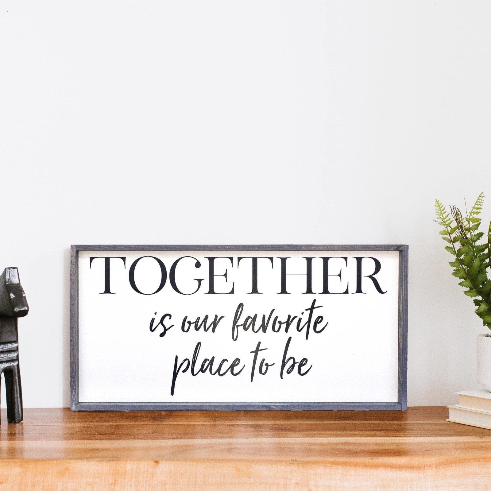 Together Is Our Favorite Place To Be | Wood Sign - WilliamRaeDesigns