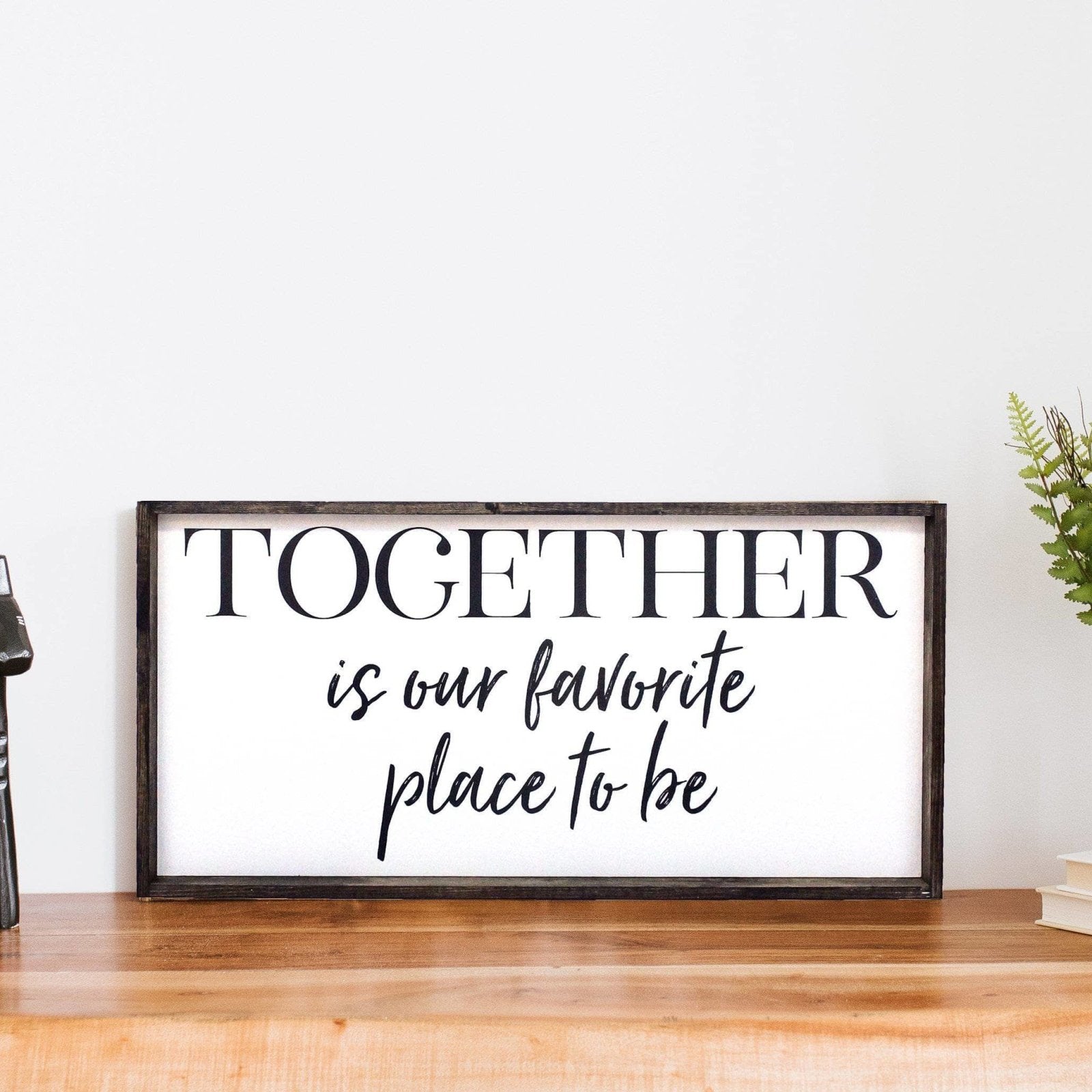 Together Is Our Favorite Place To Be | Wood Sign - WilliamRaeDesigns