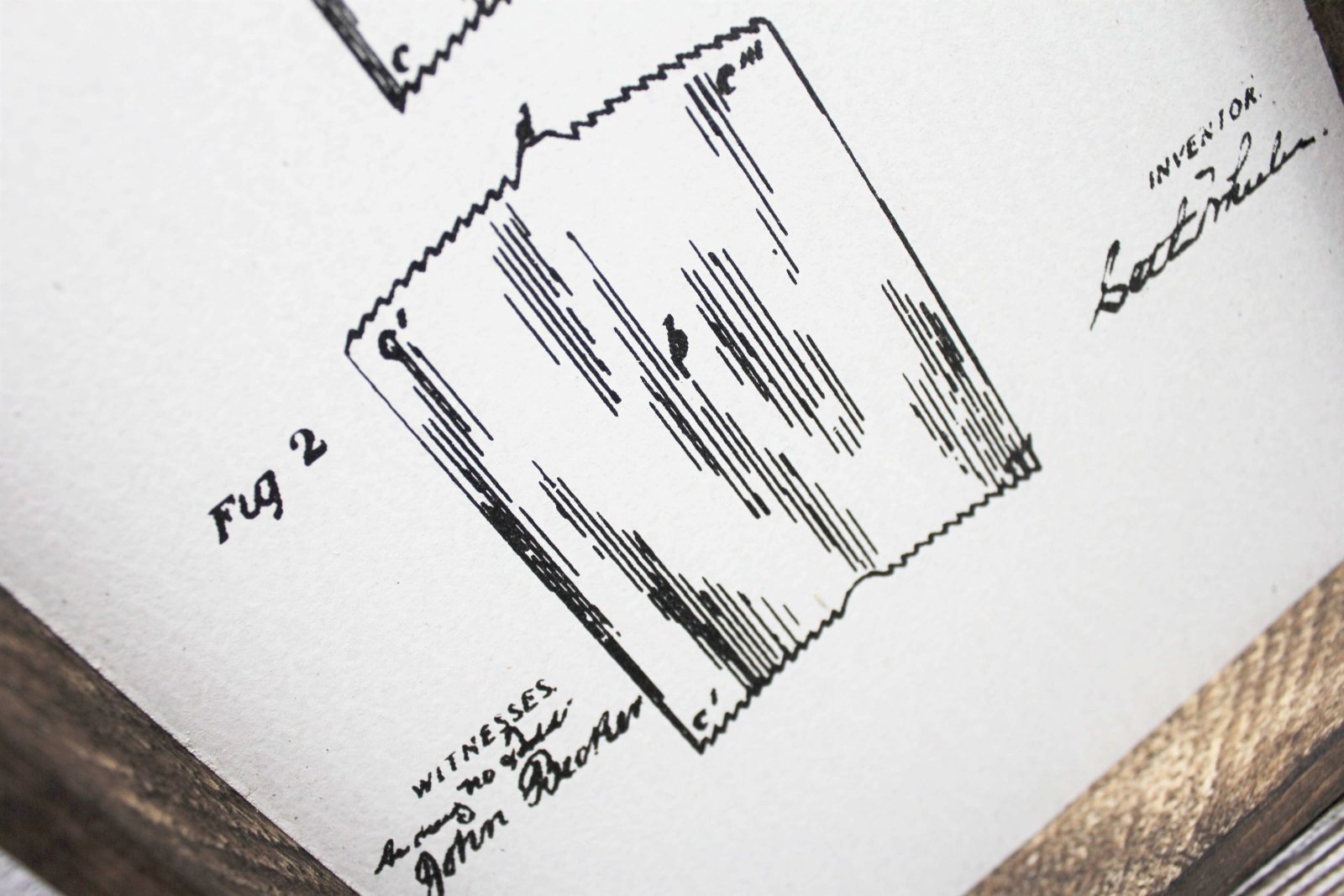 Toilet Paper Patent | Wood Sign - WilliamRaeDesigns