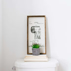 Toilet Paper Patent | Wood Sign - WilliamRaeDesigns