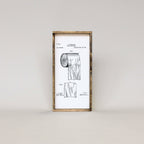 Toilet Paper Patent | Wood Sign - WilliamRaeDesigns