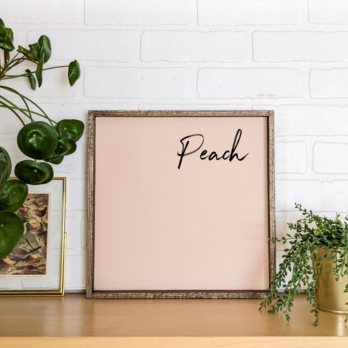 Trust The Wait Wood Sign - WilliamRaeDesigns