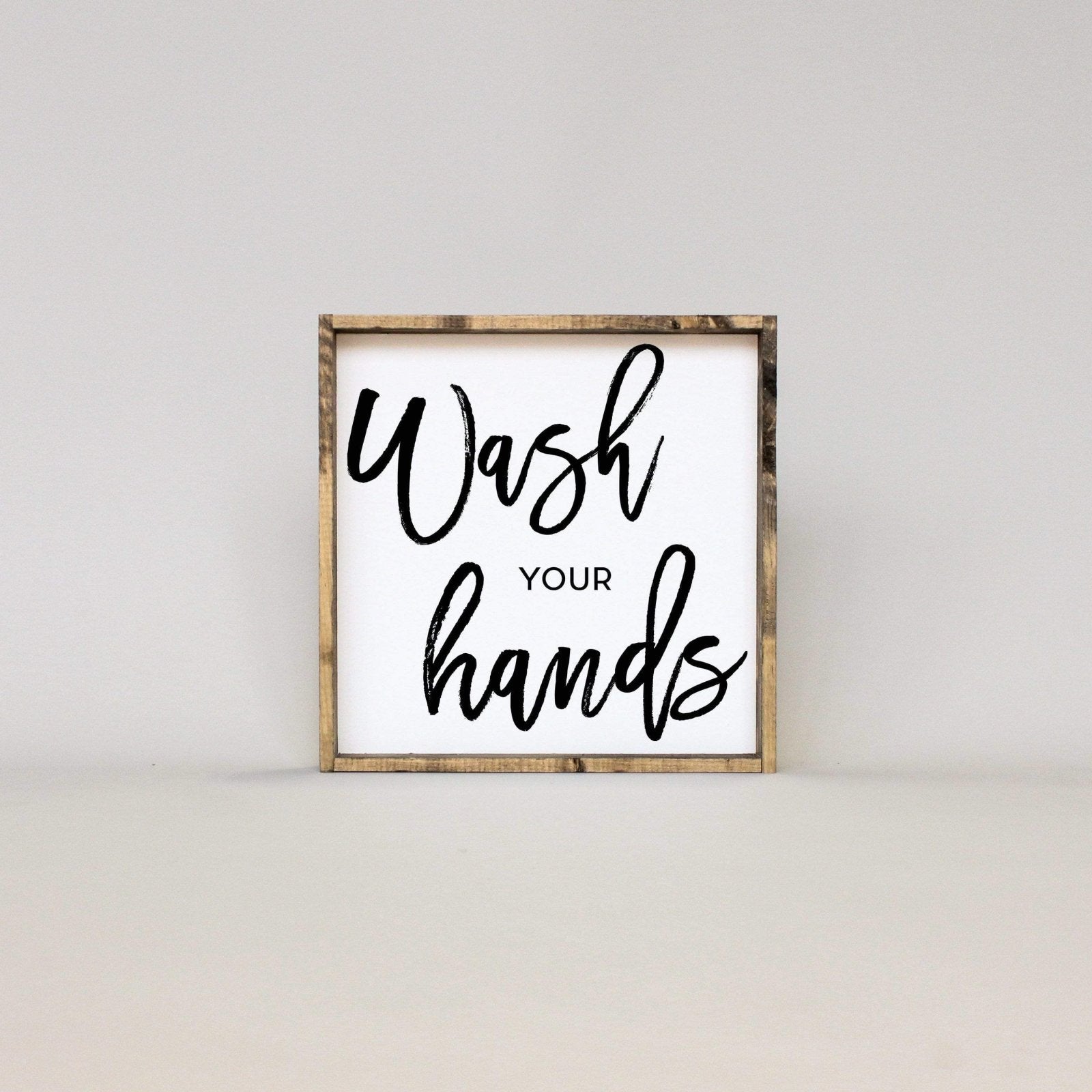 Wash Your Hands | Wood Sign - WilliamRaeDesigns