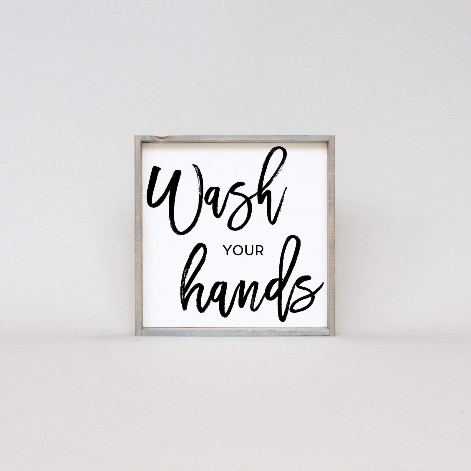 Wash Your Hands | Wood Sign - WilliamRaeDesigns