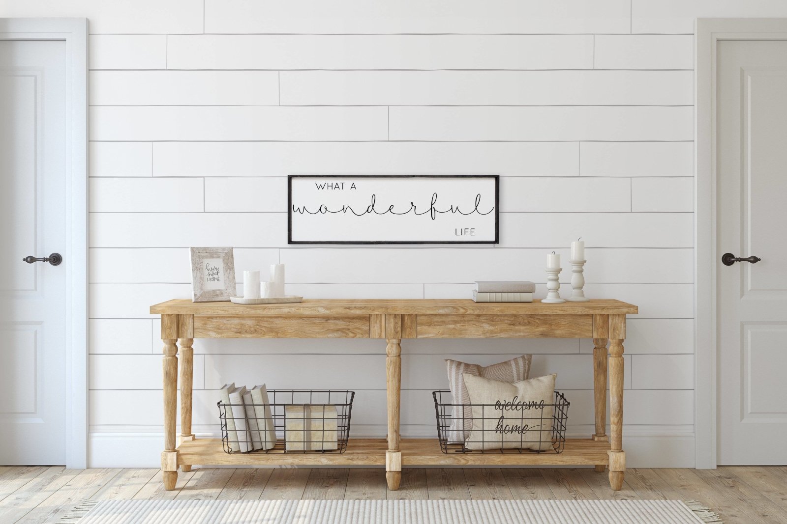 What A Wonderful Life | Wood Sign - WilliamRaeDesigns