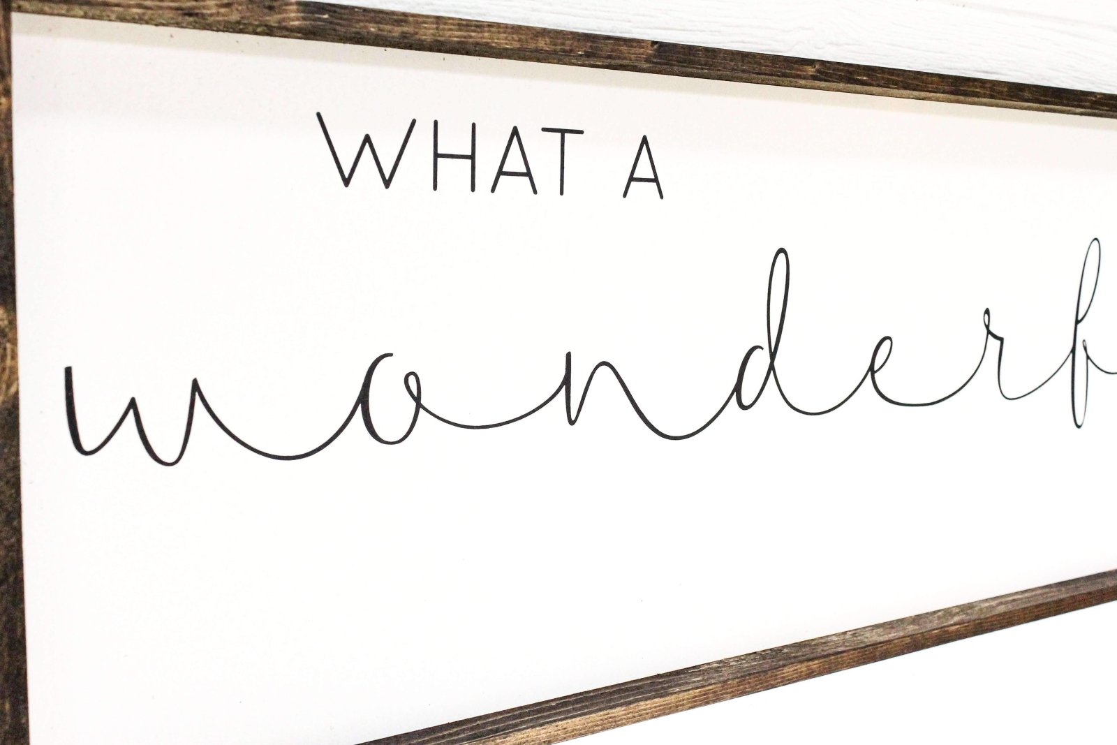 What A Wonderful Life | Wood Sign - WilliamRaeDesigns