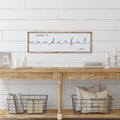 What A Wonderful Life | Wood Sign - WilliamRaeDesigns