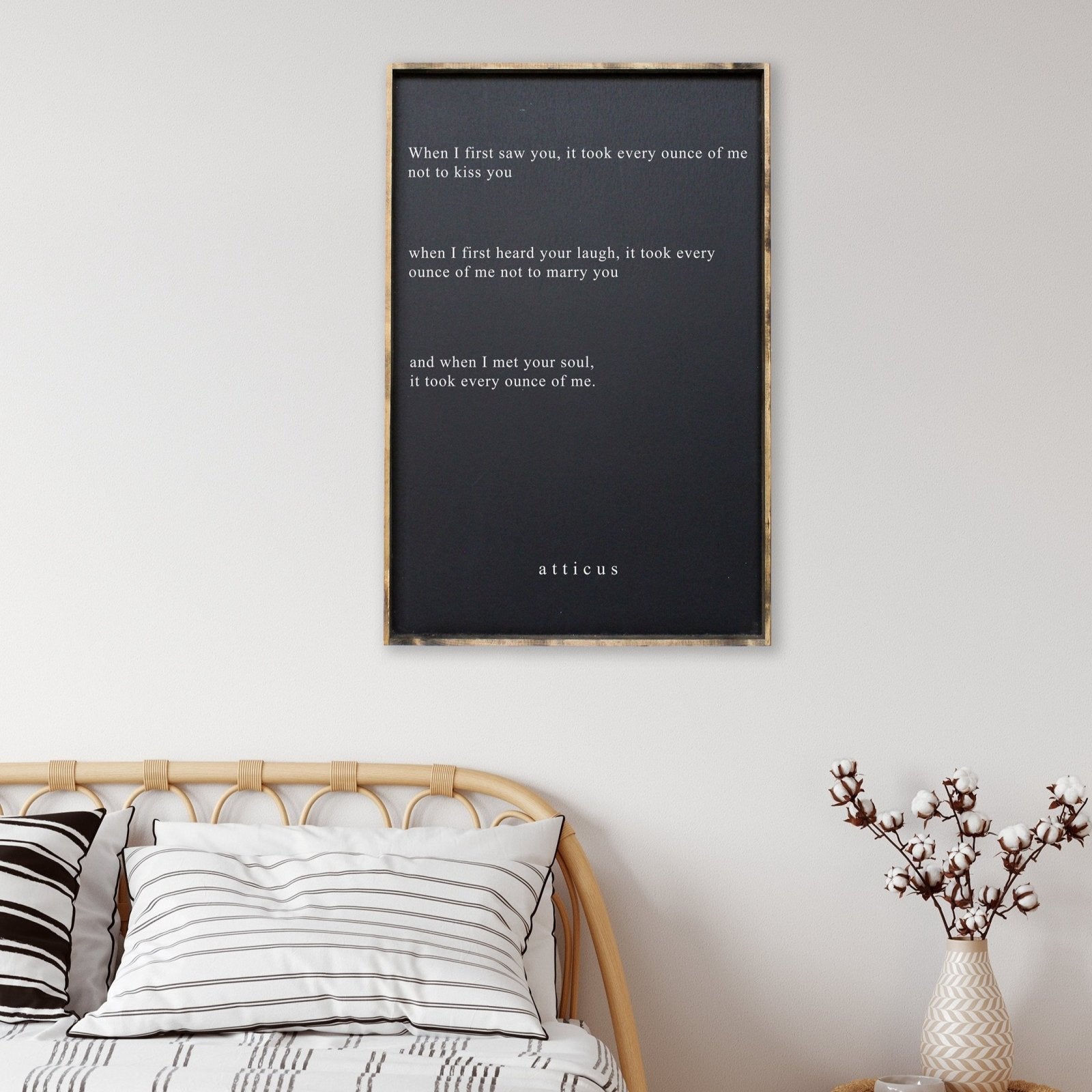 When I First Saw You ... | Wood Sign - WilliamRaeDesigns