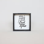 When I Needed a Hand I Found Your Paw | Wood Sign - WilliamRaeDesigns
