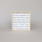 You Are My Sunshine | Wood Sign - WilliamRaeDesigns