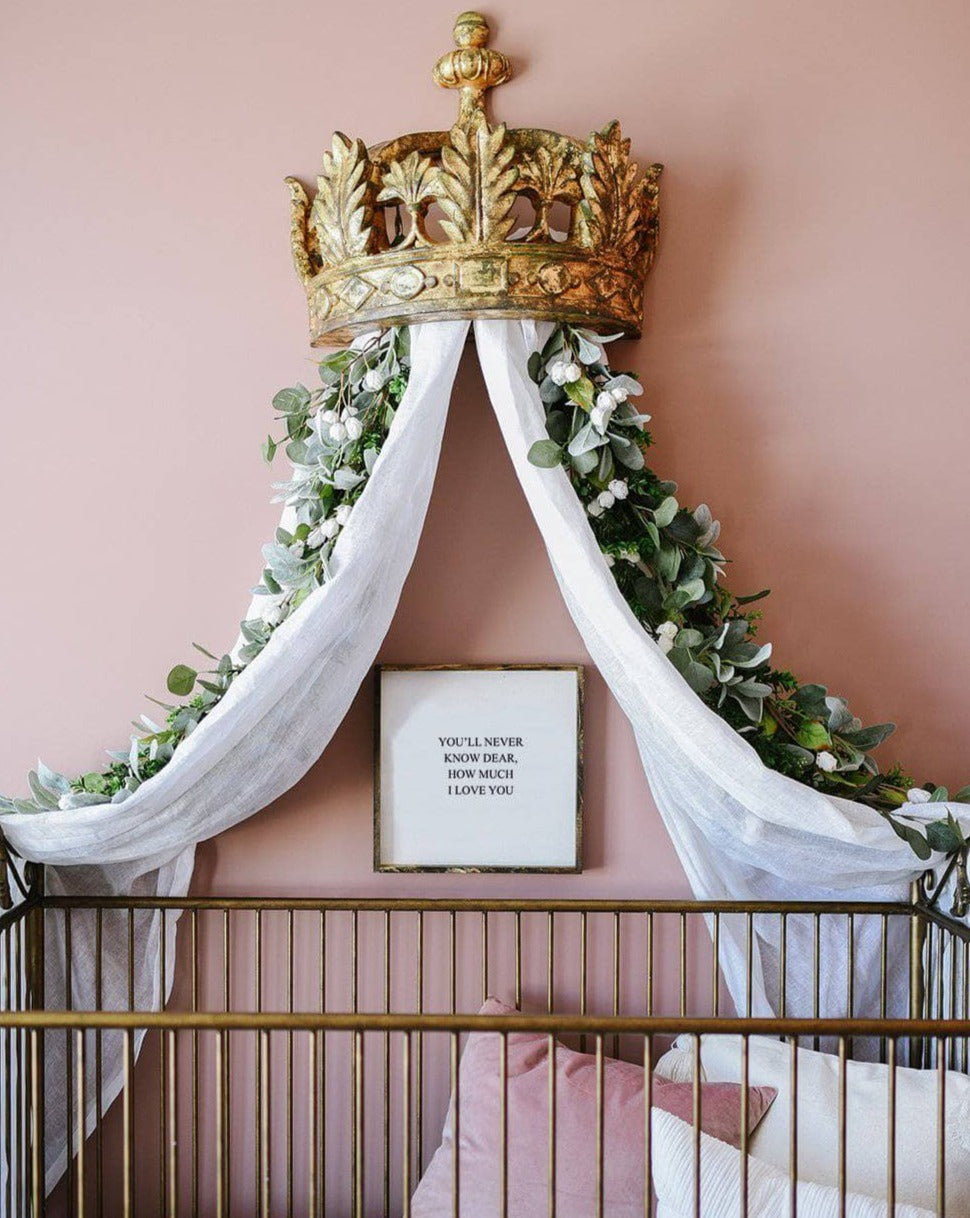 You'll Never Know Dear How Much I Love You | Wood Sign - WilliamRaeDesigns